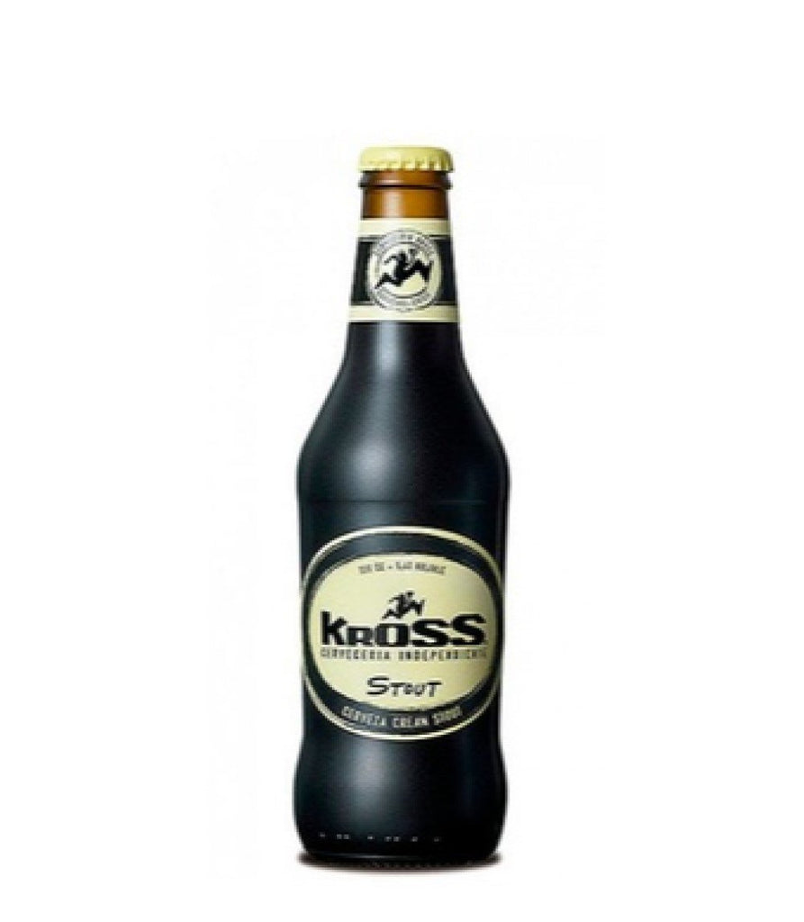 Cerveza Kross Stout. Pack de 24 botellas de 330 ml.