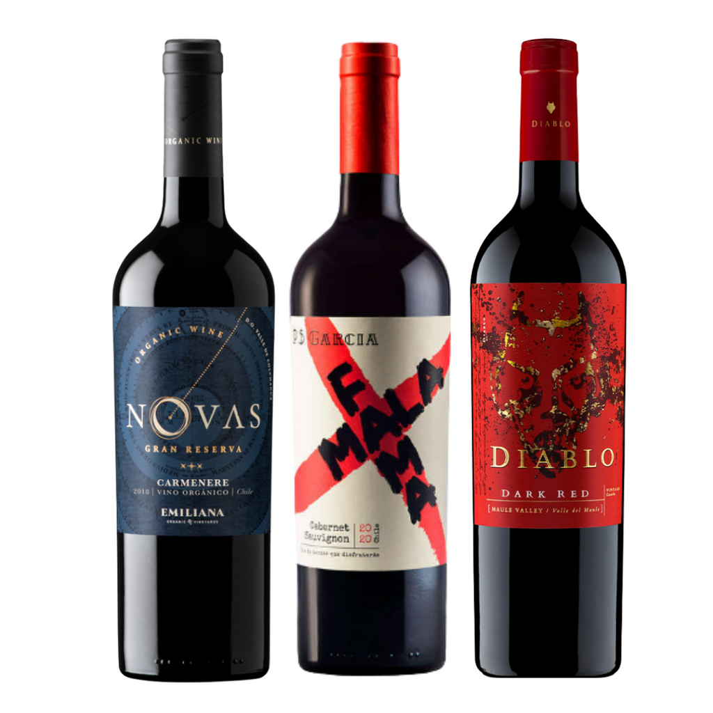 Pack Gran Reserva Carménère Cabernet y Ensamblaje