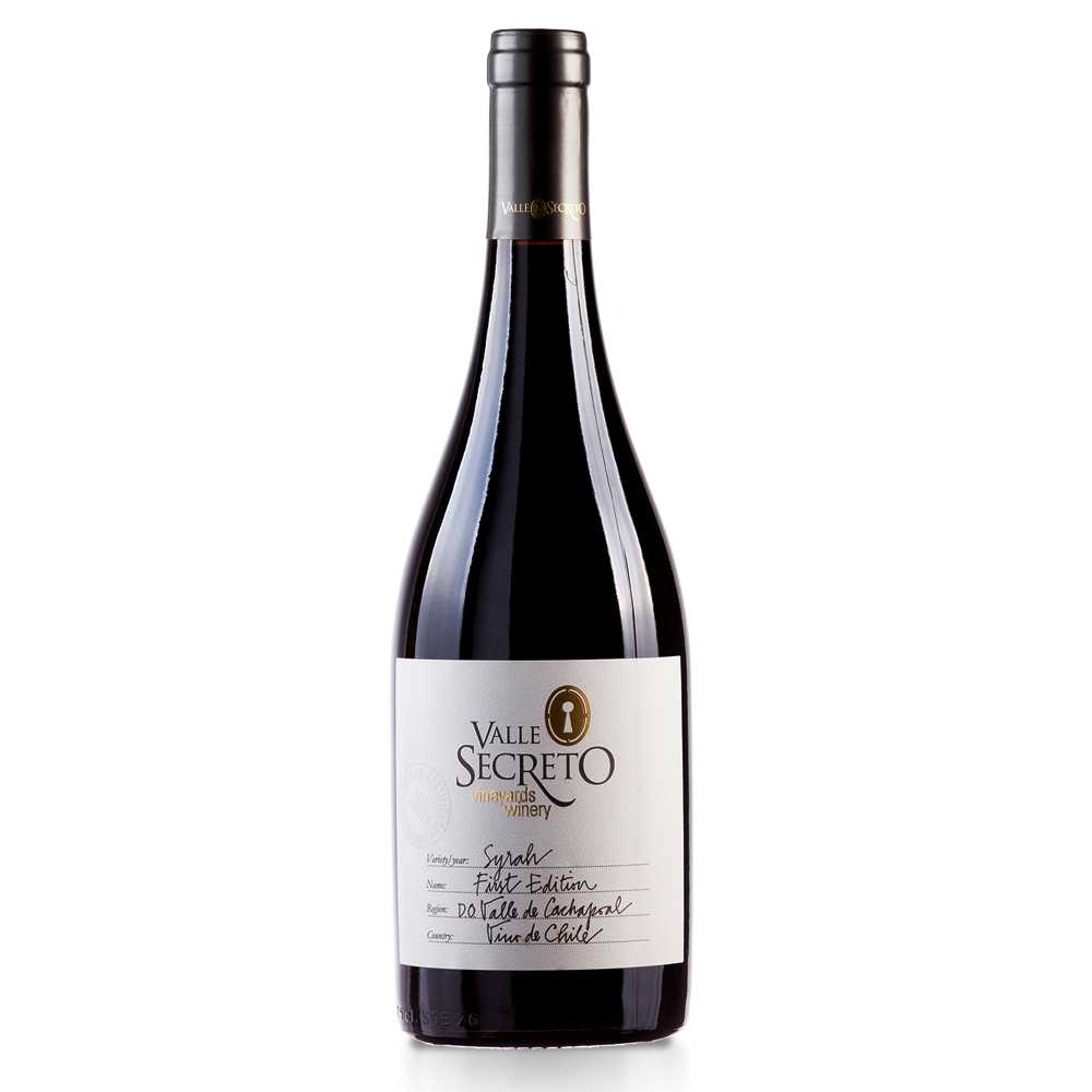 Valle Secreto, Vineyard Winery First Edition Syrah